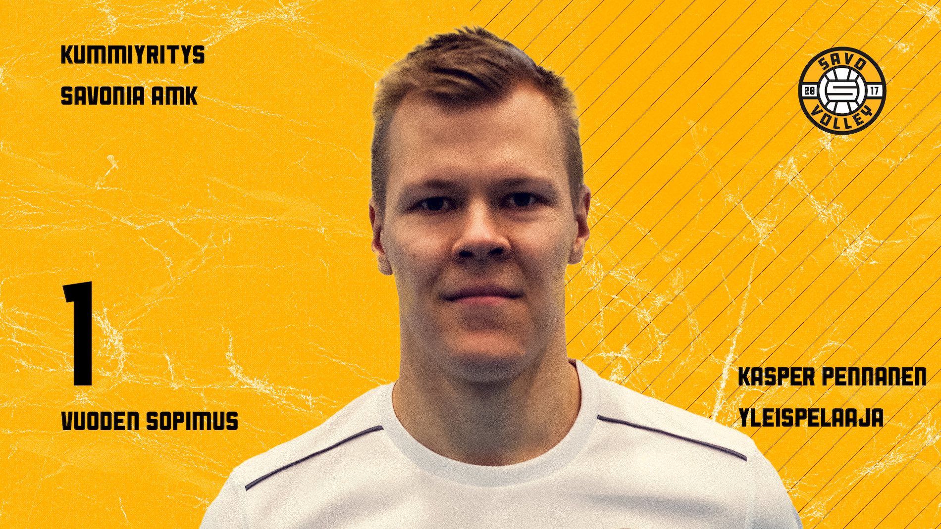 Kasper Pennanen täydentää Savo Volleyn miehistön