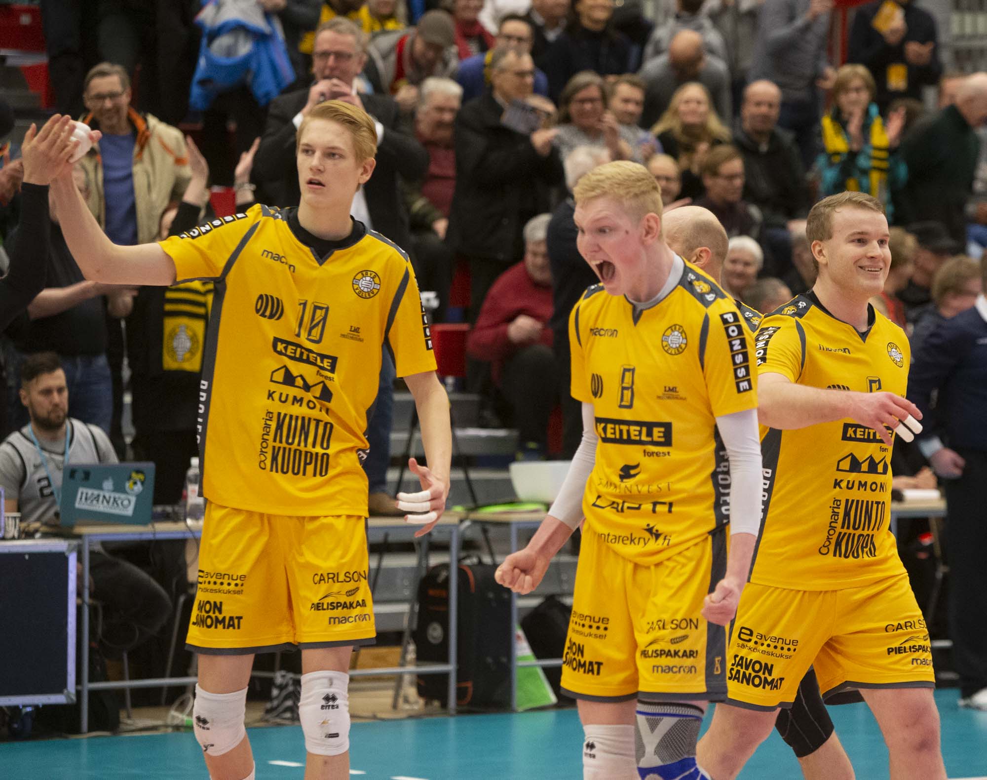 Ensimmäinen puolivälierä sujui Savo Volleyltä mallikkaasti