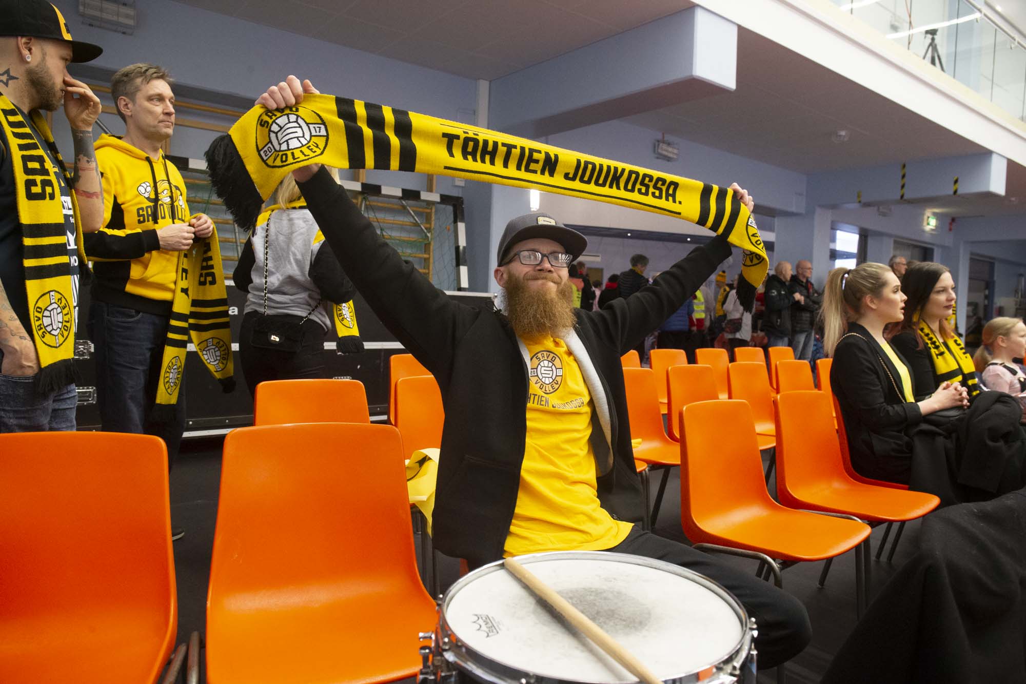 Kannattajat mukana Sastamalassa