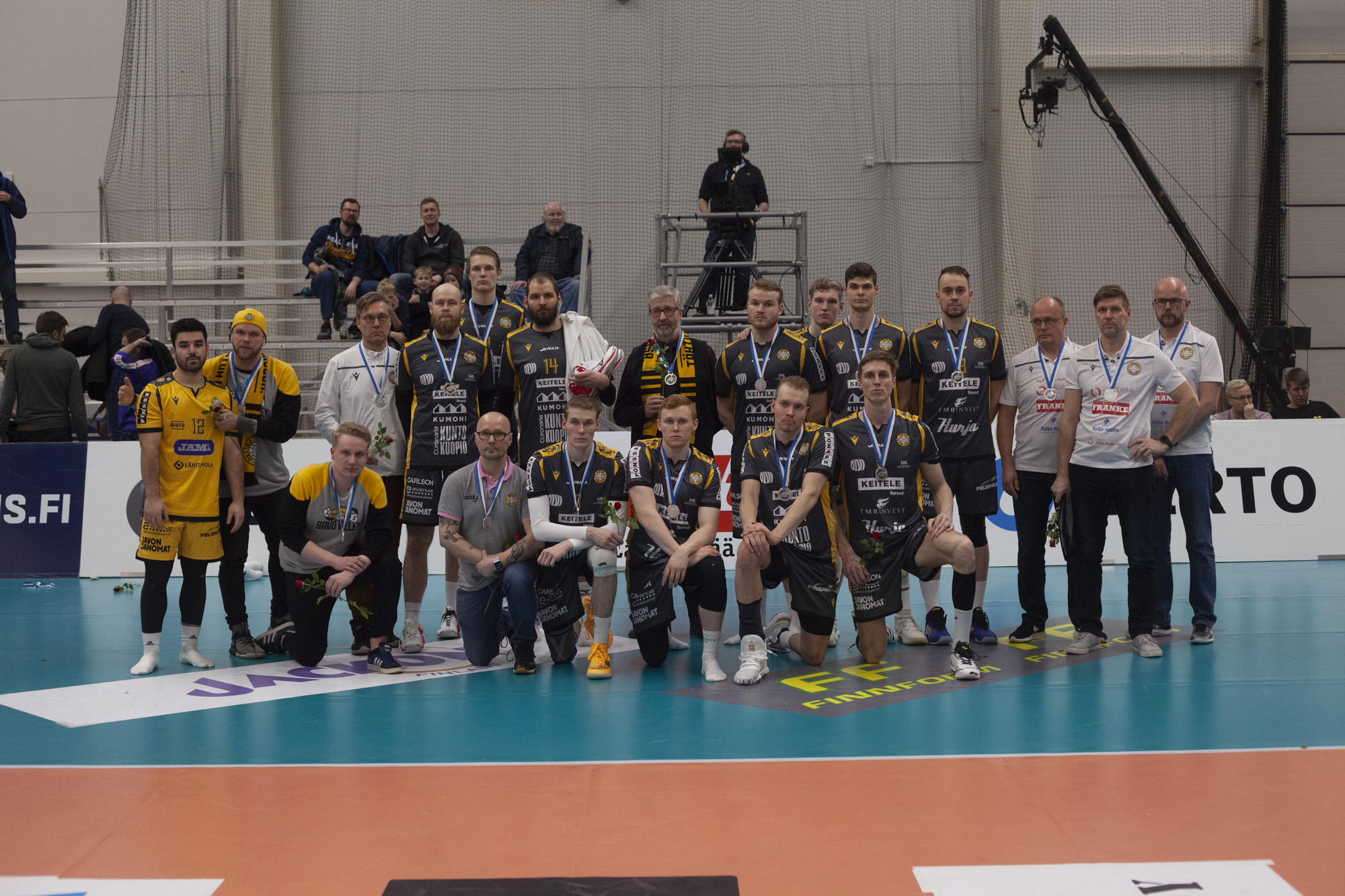 Savo Volleyn seurahistorian ensimmäinen mitali on hopeinen.