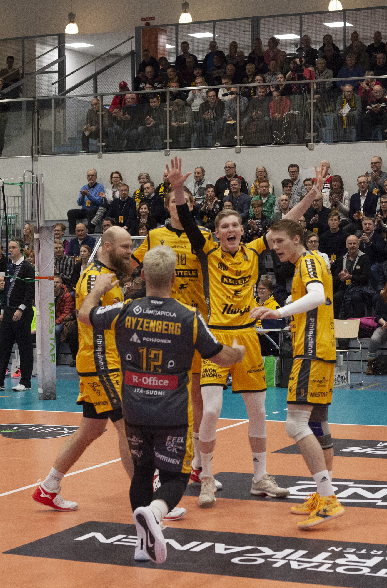 Kärkiottelu oli Savo Volleyn näytös