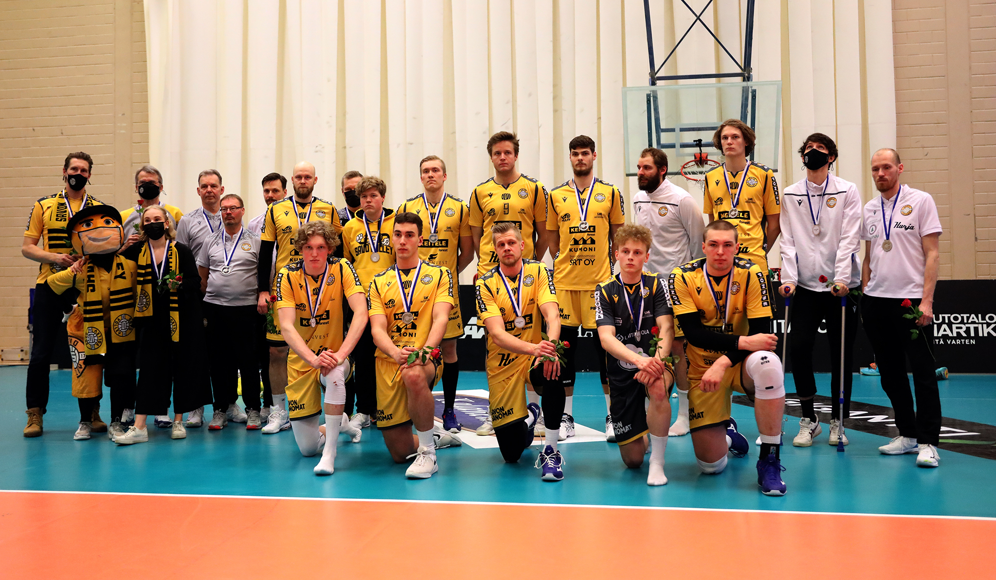 Savo Volleyn kausi päättyi hopeisiin juhliin