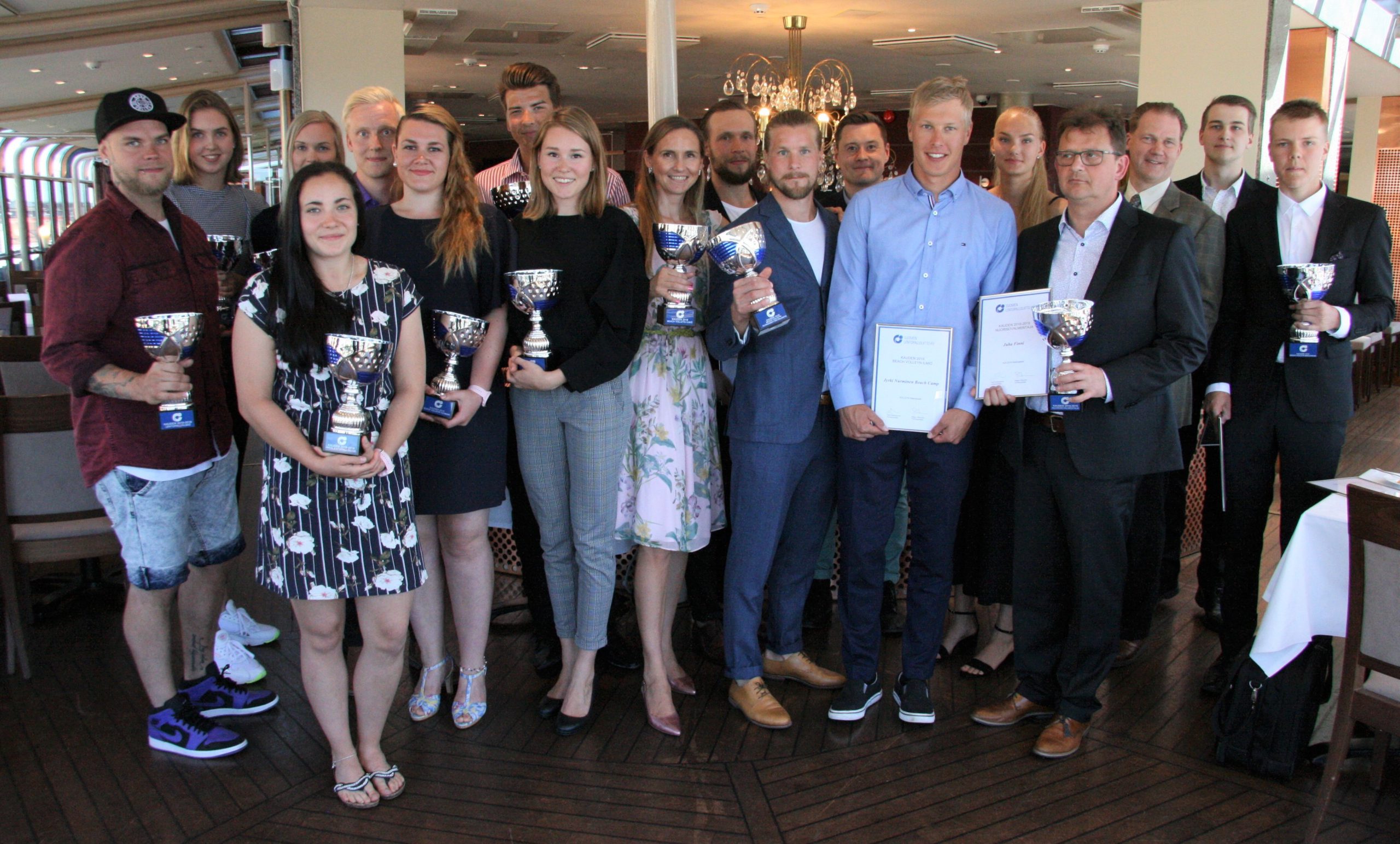 Savo Volley palkittiin vuoden lentopalloilmiönä