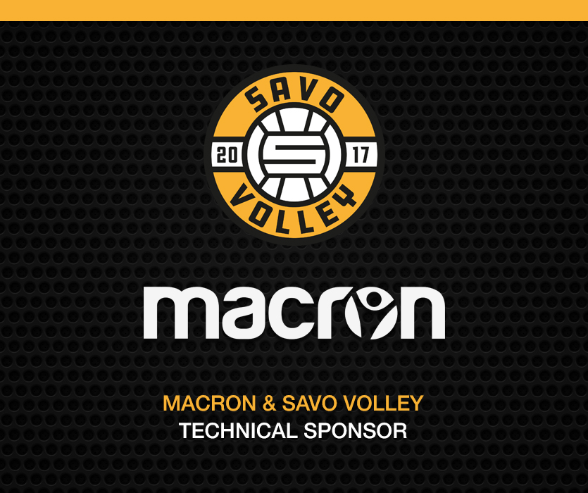 Macron Savo Volleyn seuravaatekumppaniksi