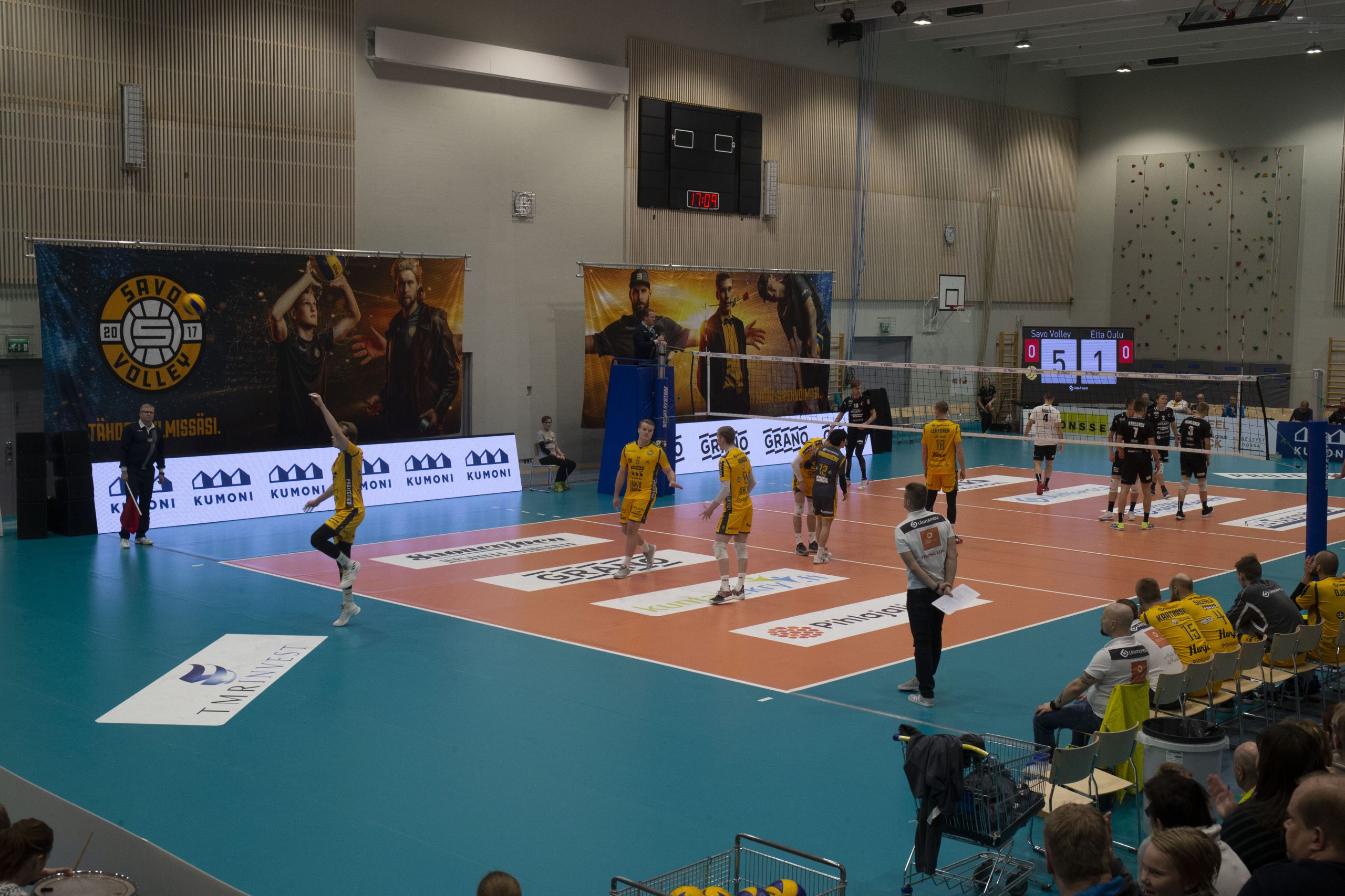 Kumoni Oy ja Savo Volley jatkavat yhteistyötä