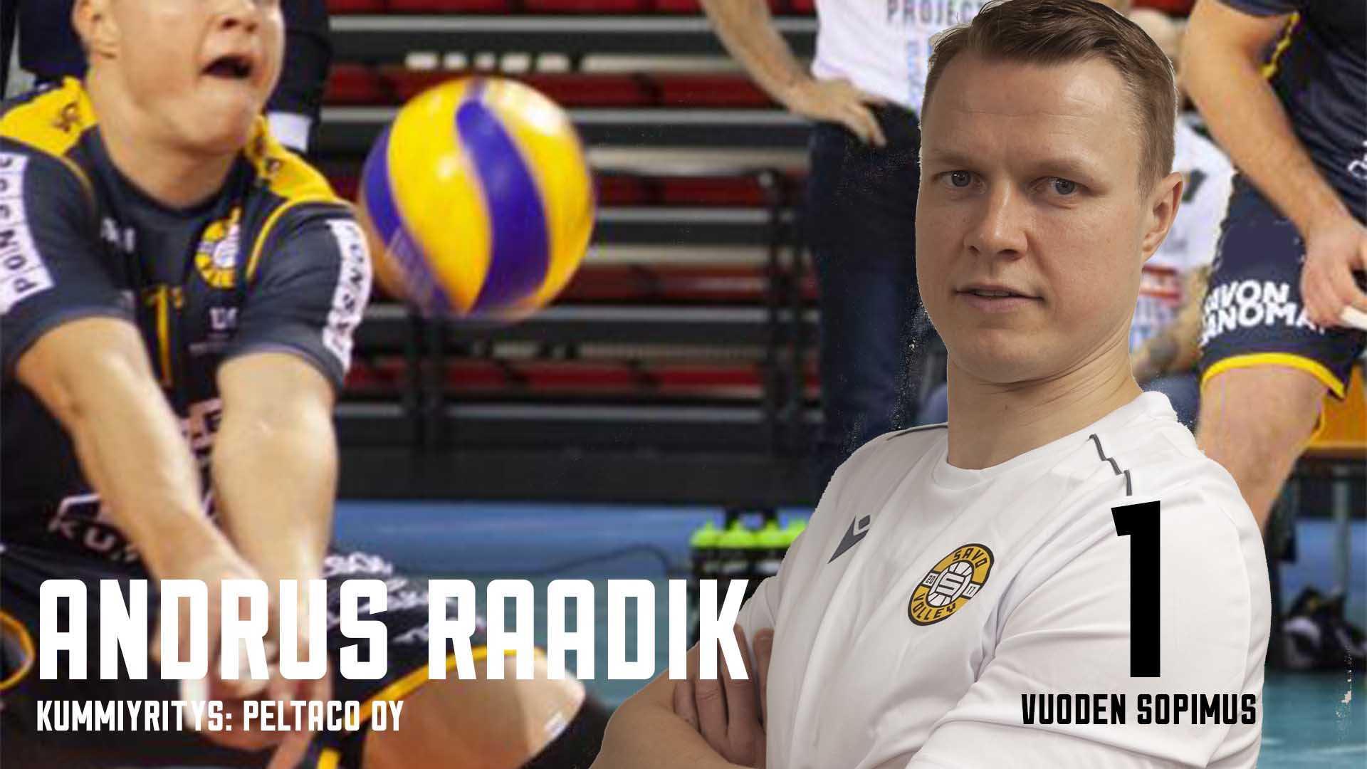 Andrus Raadik palaa Savo Volleyn riveihin