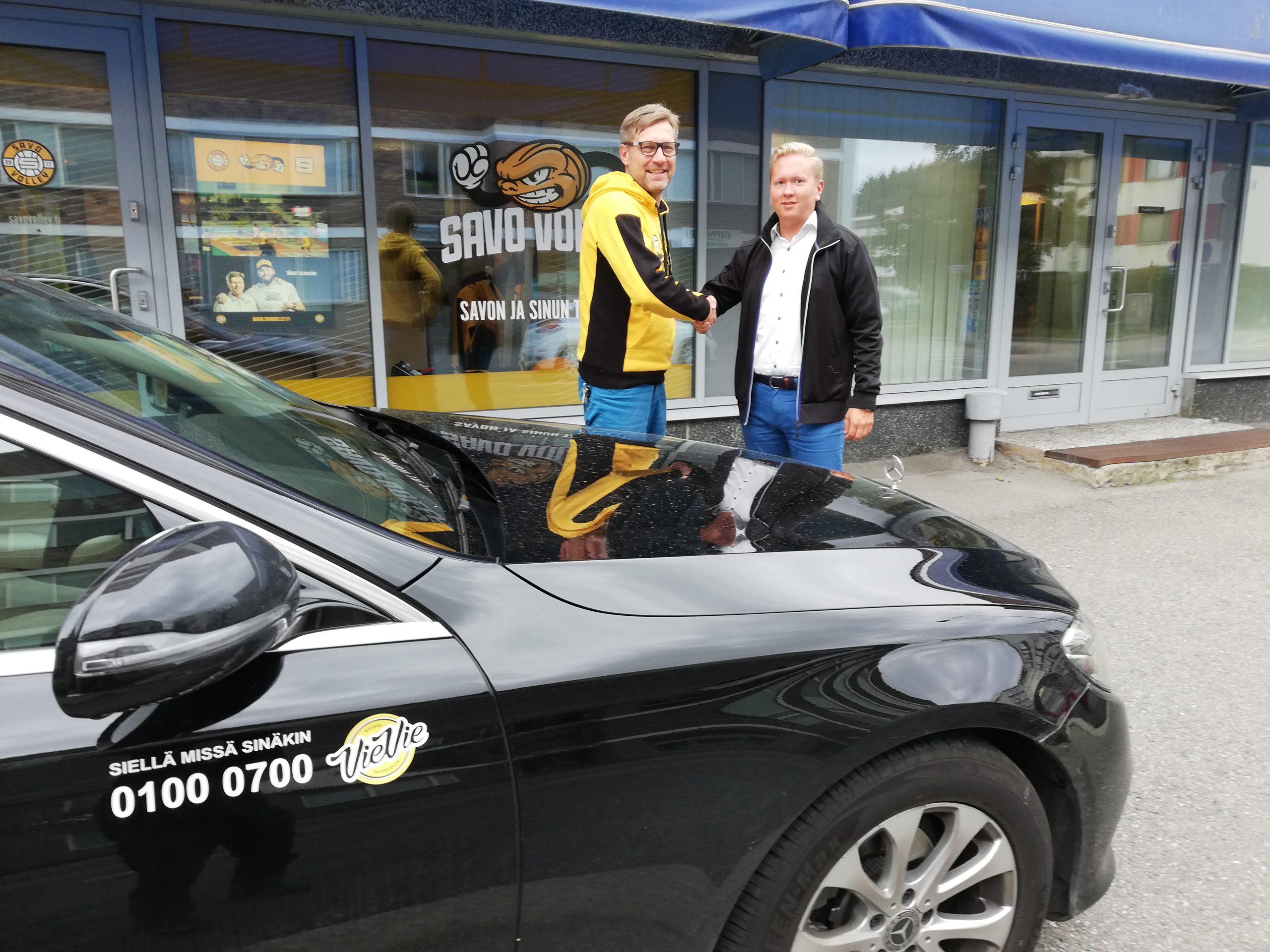 VieVie ja Savo Volley solmivat yhteistyösopimuksen