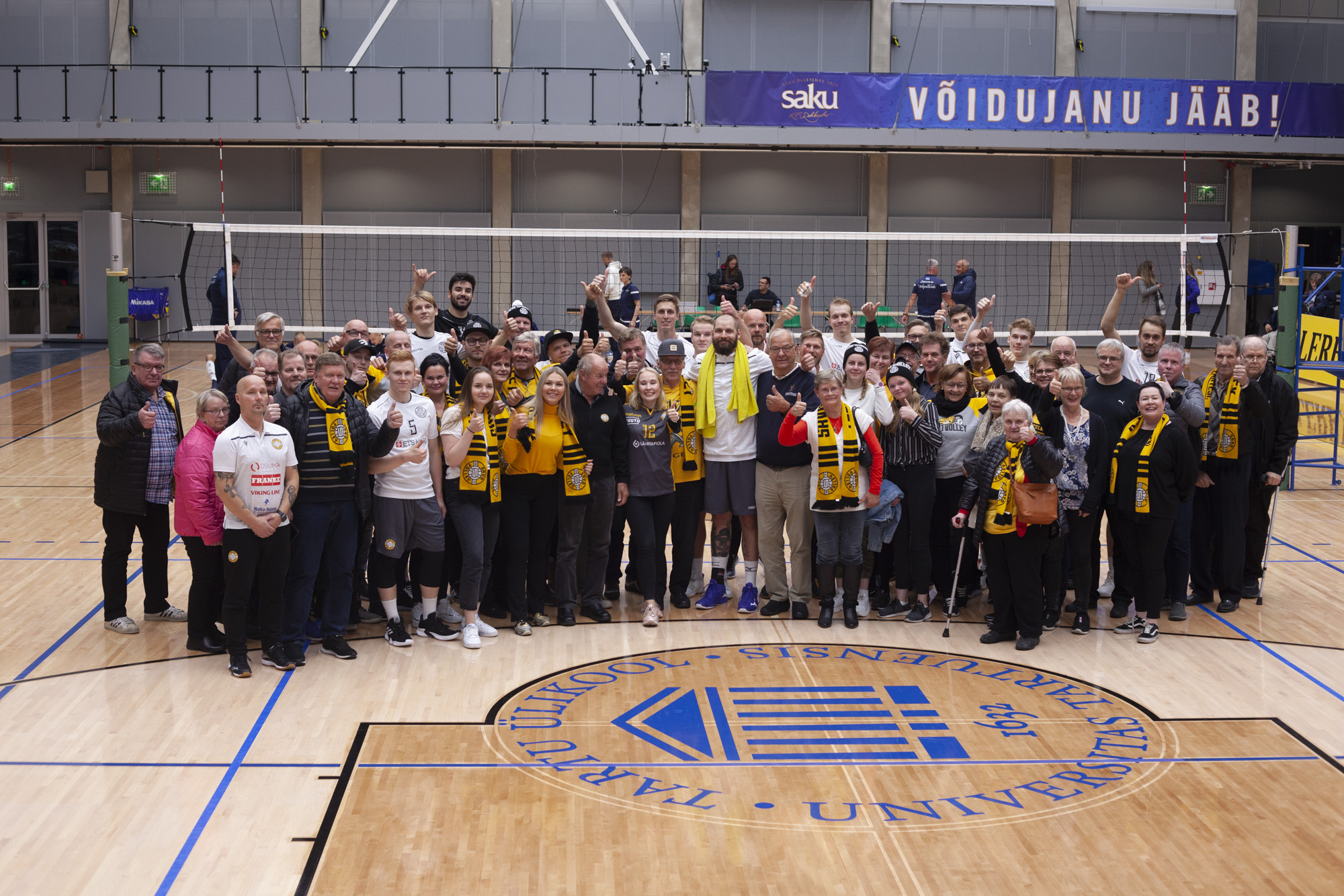 Fanit siivittivät Savo Volleyn jo kolmanteen voittoon